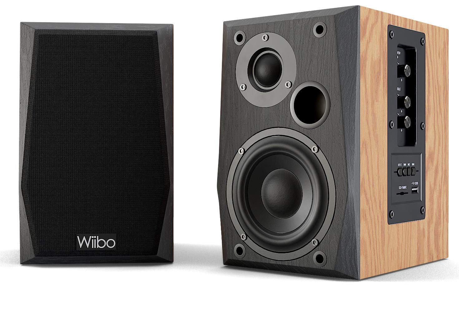 Wiibo Neo 50 Altavoces Estantería Bluetooth Activos 50W. Pareja