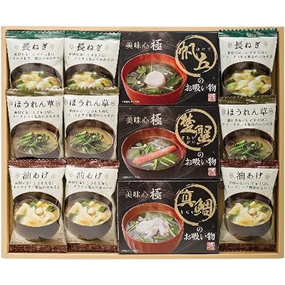 お吸い物＆みそ汁ギフト GZ-CO