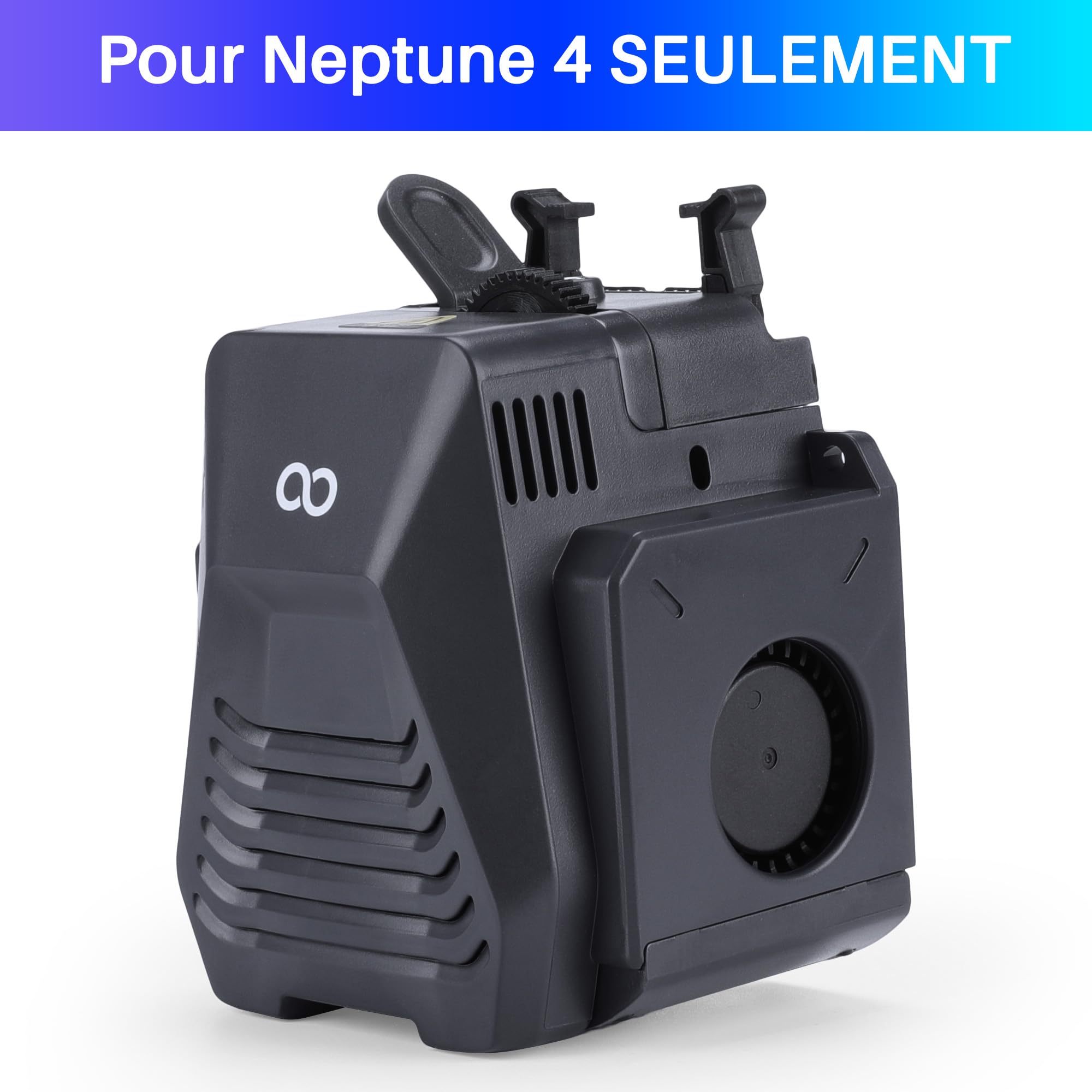 ELEGOO Extrudeuse Pour Imprimantes 3D, Extrudeuse à Entraînement Direct Double Engrenage Entièrement Assemblée, Accessoires Officiels Pour Imprimantes 3D Neptune 4