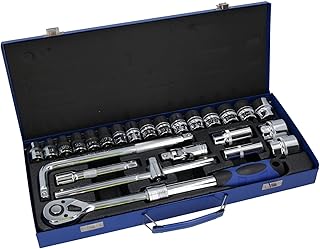 1/2in. Drive 25pc Metric Shallow Socket and Accessory Set 10mm â€“ 32mm