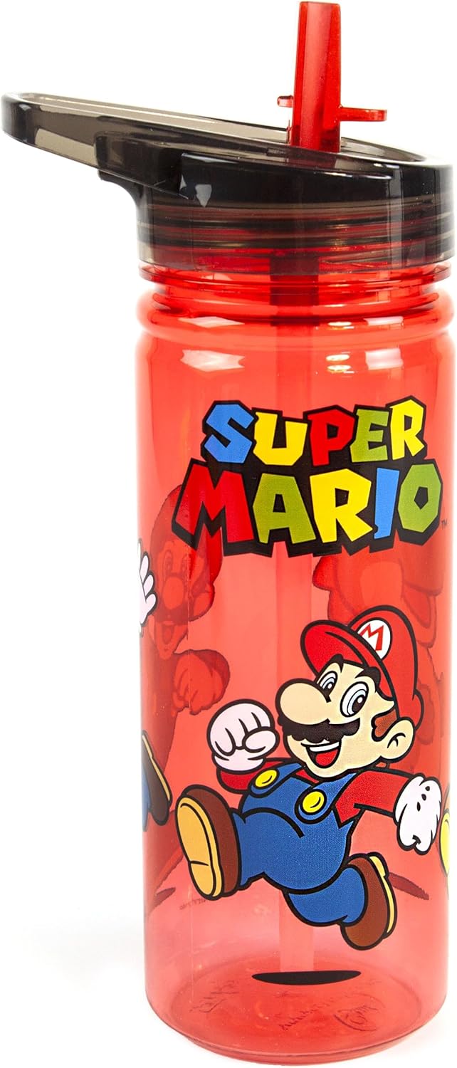 Super Mario Nintendo Kids Lunch Box Set Yoshi Food Bag BPA Free Water Bottle Snack Pot School Lunch Containers