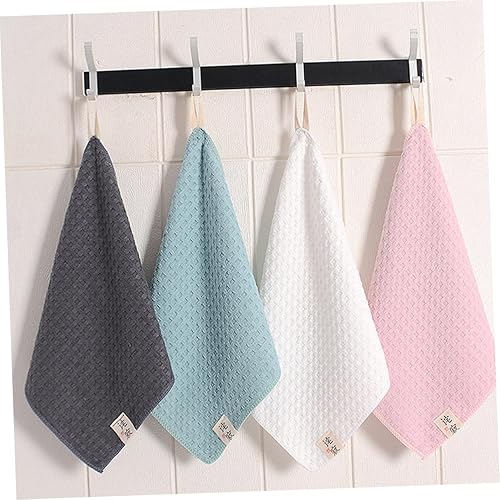 Miniatura 2 de 4 toallas cuadradas de secado rápido, toallas de baño de microfibra para niños, toallas pequeñas de secado rápido, toallas delicadas para la cara,