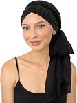 CAPLORD Head Scarf for Women Skull Cap Chemo Patients Headwear Cancer Hair Loss Scarf Headwrap Cover Hat Turban Covering Wrap