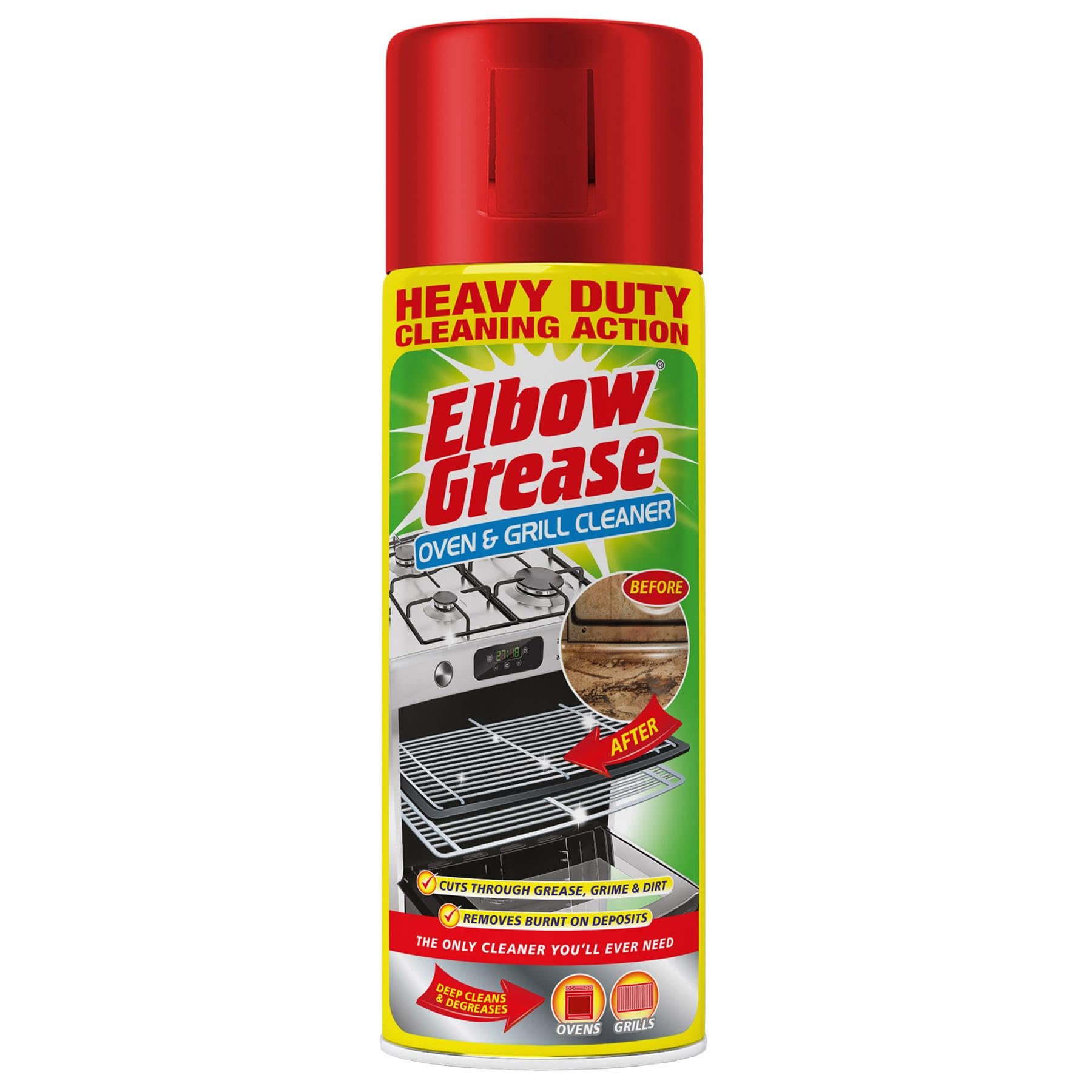 Elbow Grease Oven & Grill Cleaning Spray | 400ml (B0BWSJ9T41) Amazon Price History, Amazon Price Tracker
