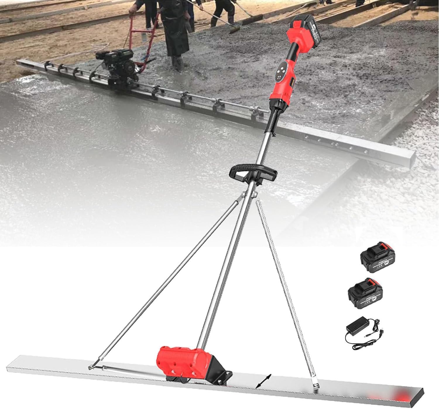 Vibrateur électrique Hyqg 6000 TR/Min pour un lissage de béton parfait