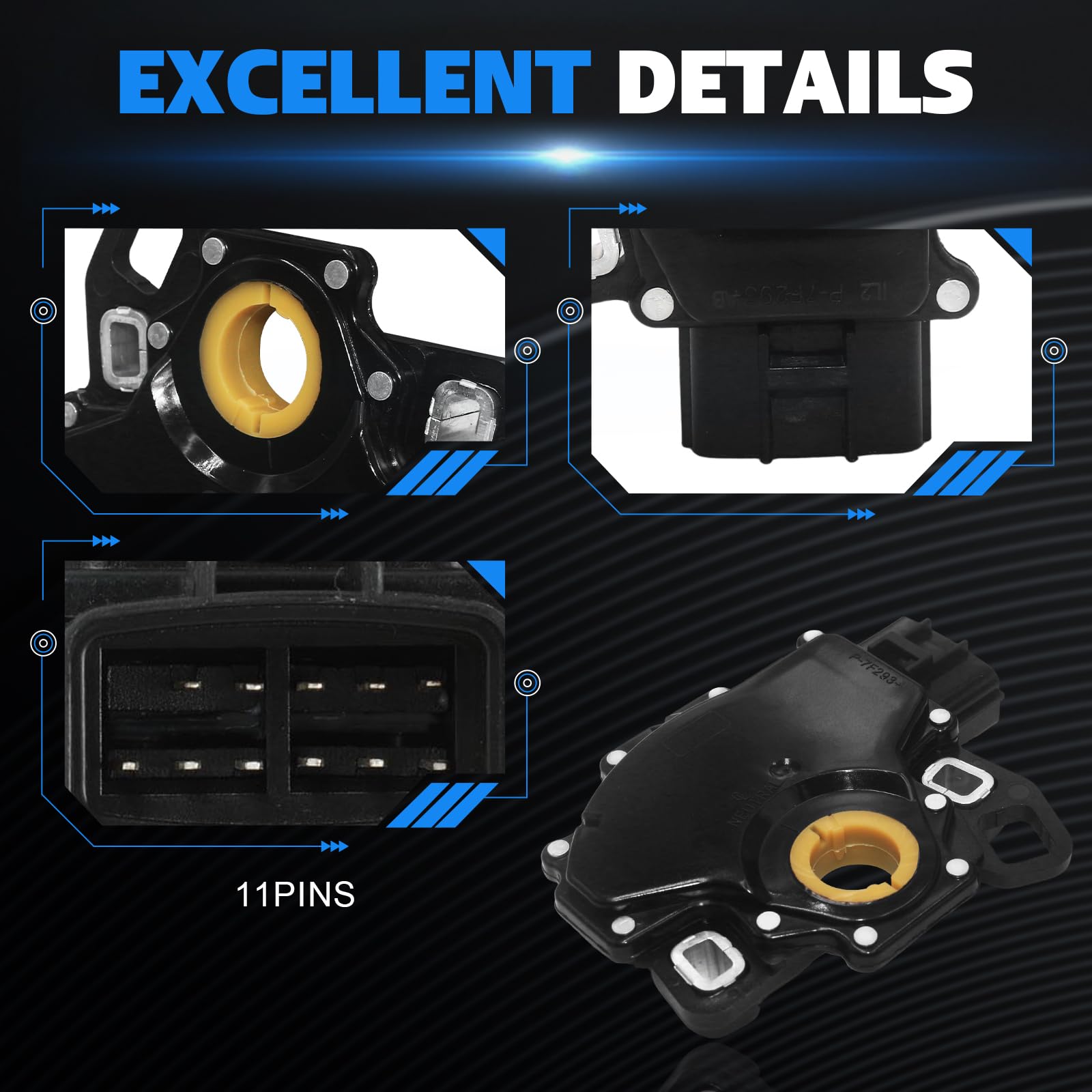 Amazon.com: F7LP-7F293-AA Neutral Safety Switch for Ford F150