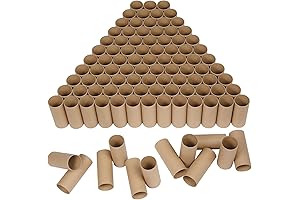 Infinite Imagination: 100 Cardboard Toilet Paper Tubes for Your Creative Endeavors