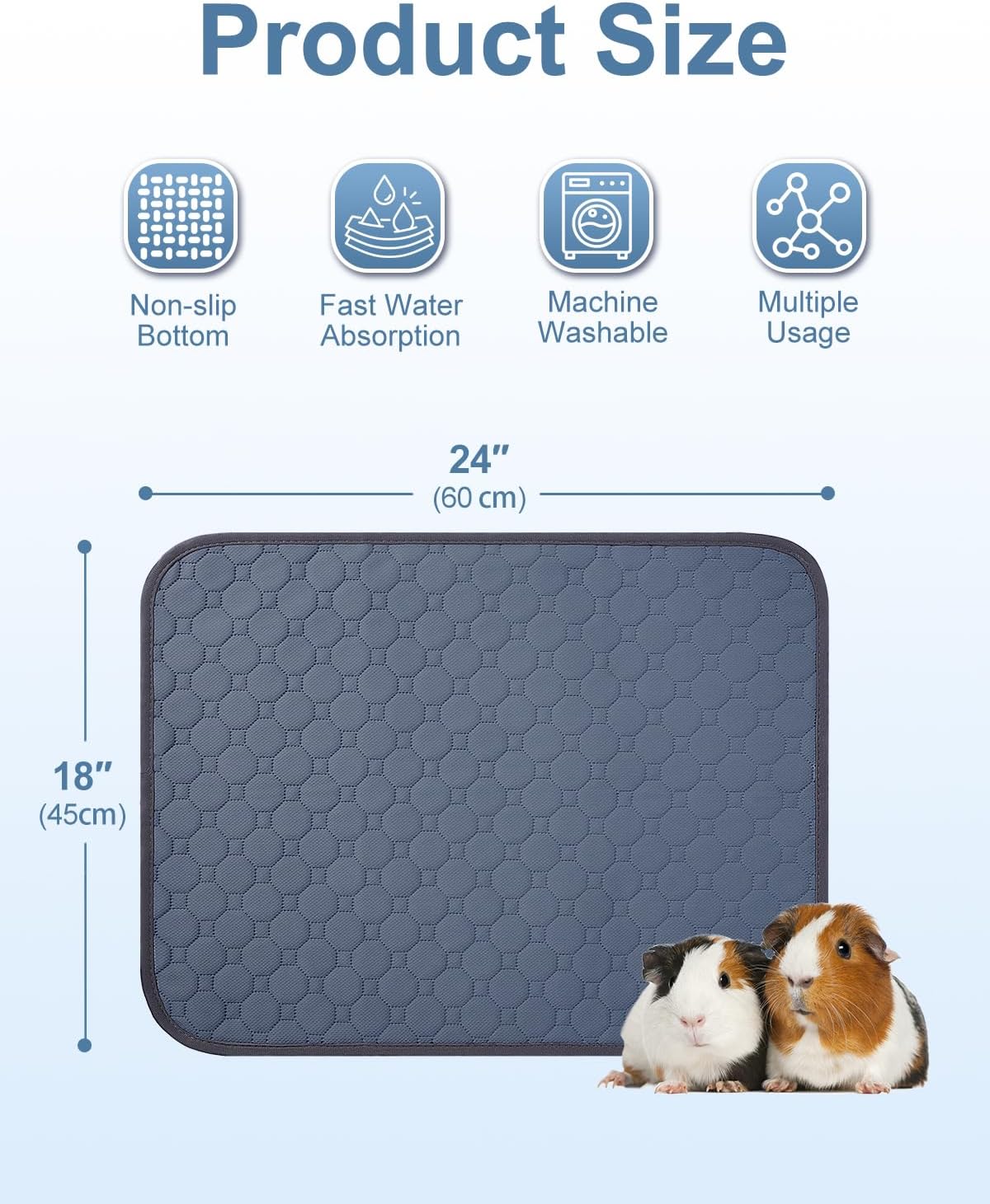 Guinea Pig Ca Absorbent Liner Reble Waterproof Super Absorbent Guinea
