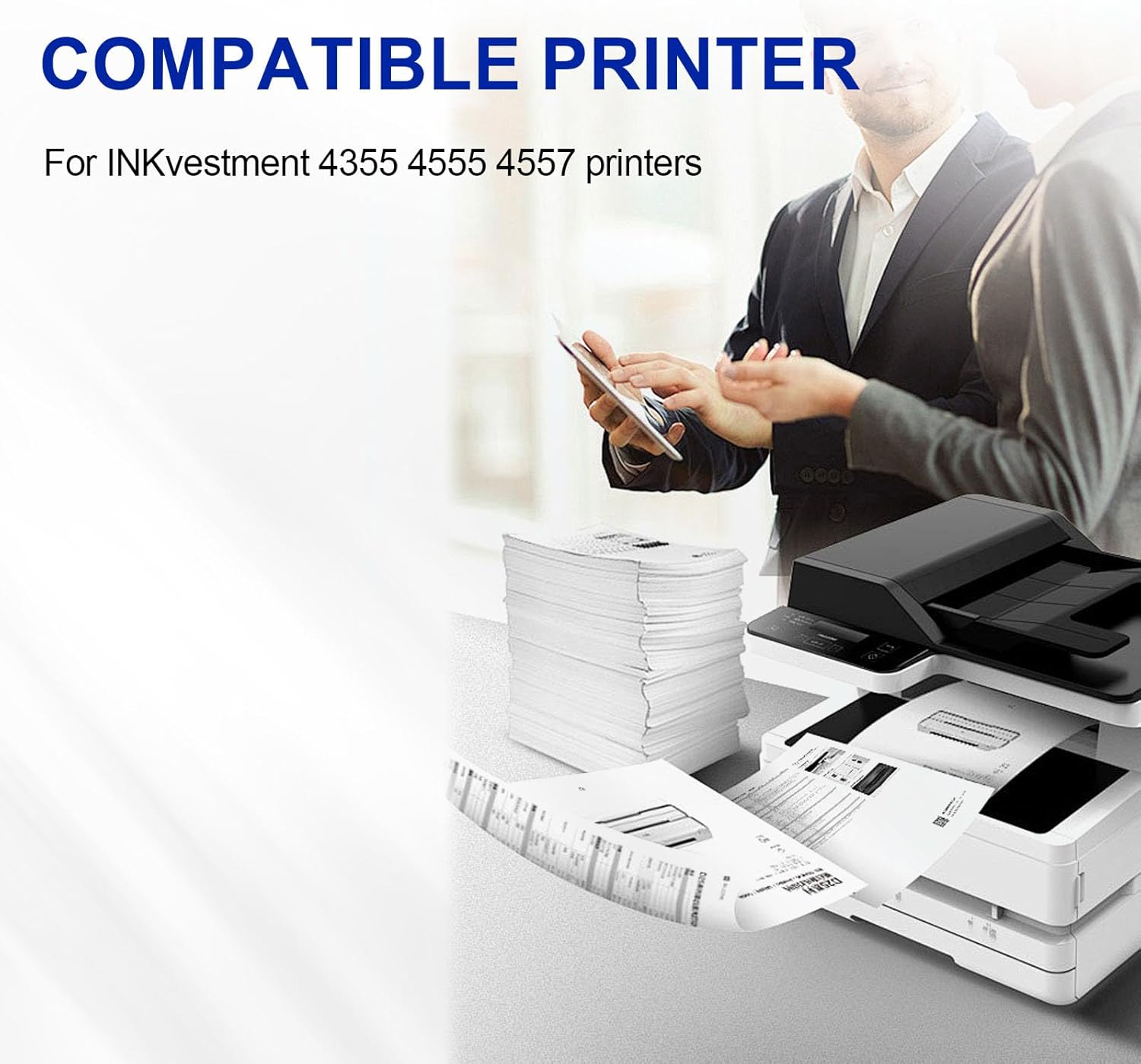High Yield LC506 LC506XL Ink Cartridges LC506XLBK LC506XLC LC506XLM LC506XLY Ink Replacement for INKvestment 4555 4557 4355 MFC-J4555DW J4557DW 4355DW Printers (4 Pack-Black/Cyan/Magenta/ Yellow)