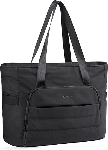 bagsmart Sac a Main Femme,18L Sac Fourre Tout,Sac de Voyage,pour 15.6' Ordinateu