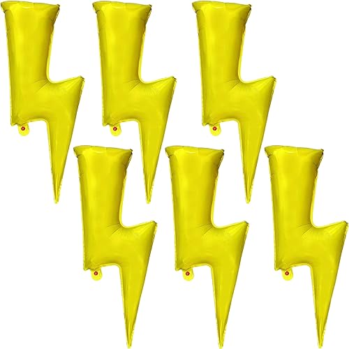 Vista 61 de Globos de abeja, 6 piezas de globos de aluminio con forma de helio para fiesta de animales de dibujos animados para selva safari temática telón