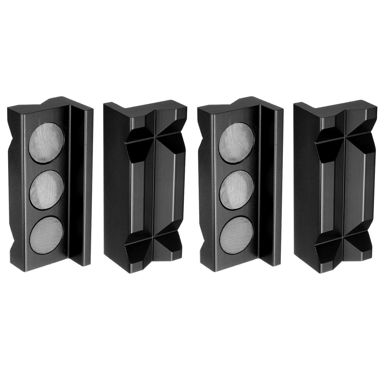 Mâchoires d'étau magnétiques 10,2 cm en aluminium souple pour protection multi-usages