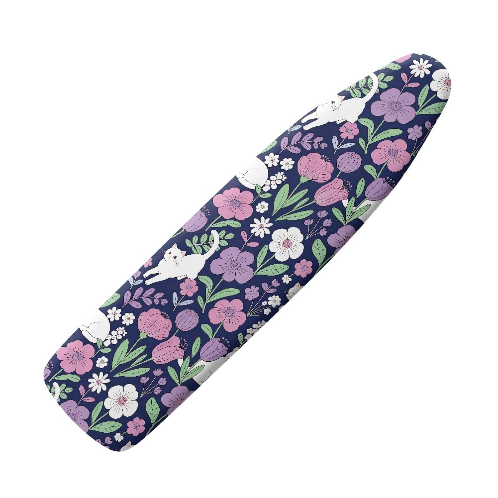 Large ironing board cover 130 x 45 Purple Green Ironing Board Cover And Thick Padding Easy Fit in Multiple Sizes with Elastic Drawstring,durable,iron board covers fits all,Machine Washable