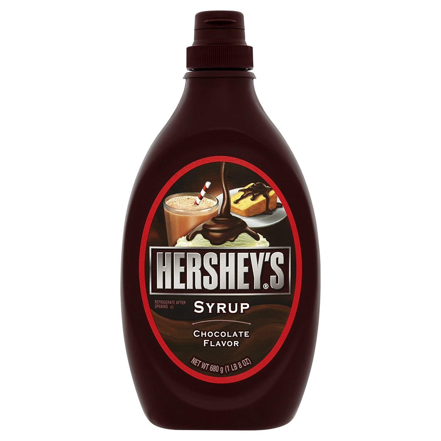 Hershey´s, Sirope de chocolate - 4 de 680 gr. (Total 2720 gr.)