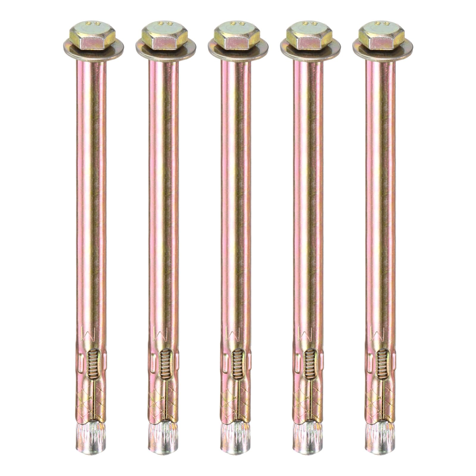 M METERXITY Hex Expansion Bolts - 5 Pack -30 M METERXITY Hex Expansion Bolts - 5 Pack -30