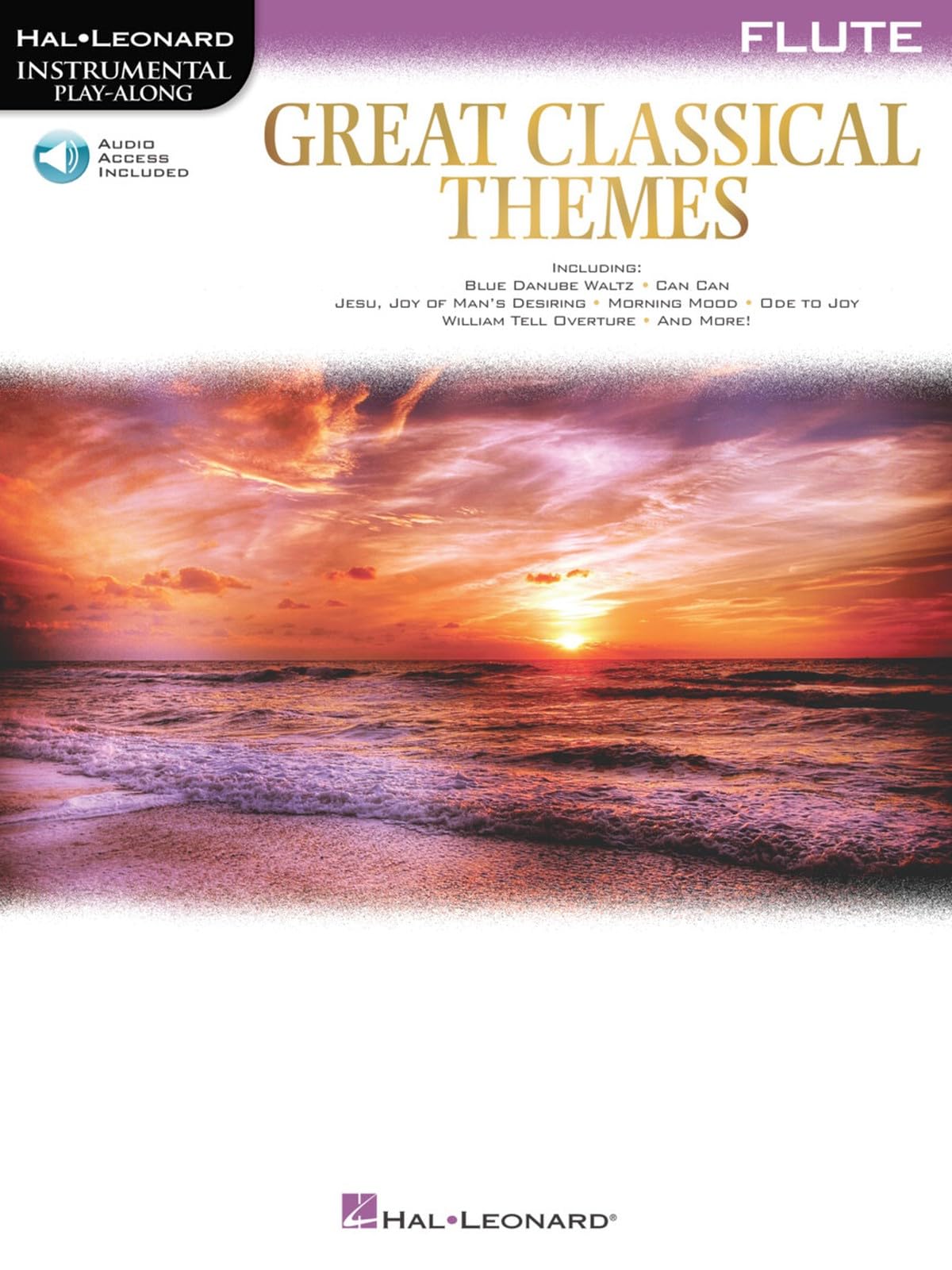 Great Classical Themes Flute (Hal Leonard Instrumental Play-along)