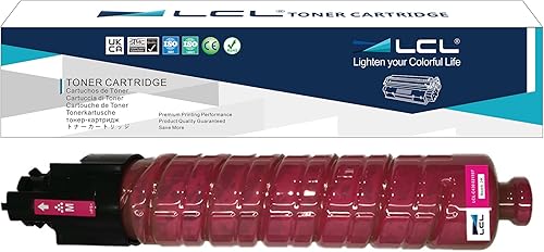 LCL Cartucho de tóner de repuesto compatible para Ricoh 821107 821072 CLP37A LP137CA SP C440DN SP C430DN SP C430 SP C431DN SP C441DN High Yield C430