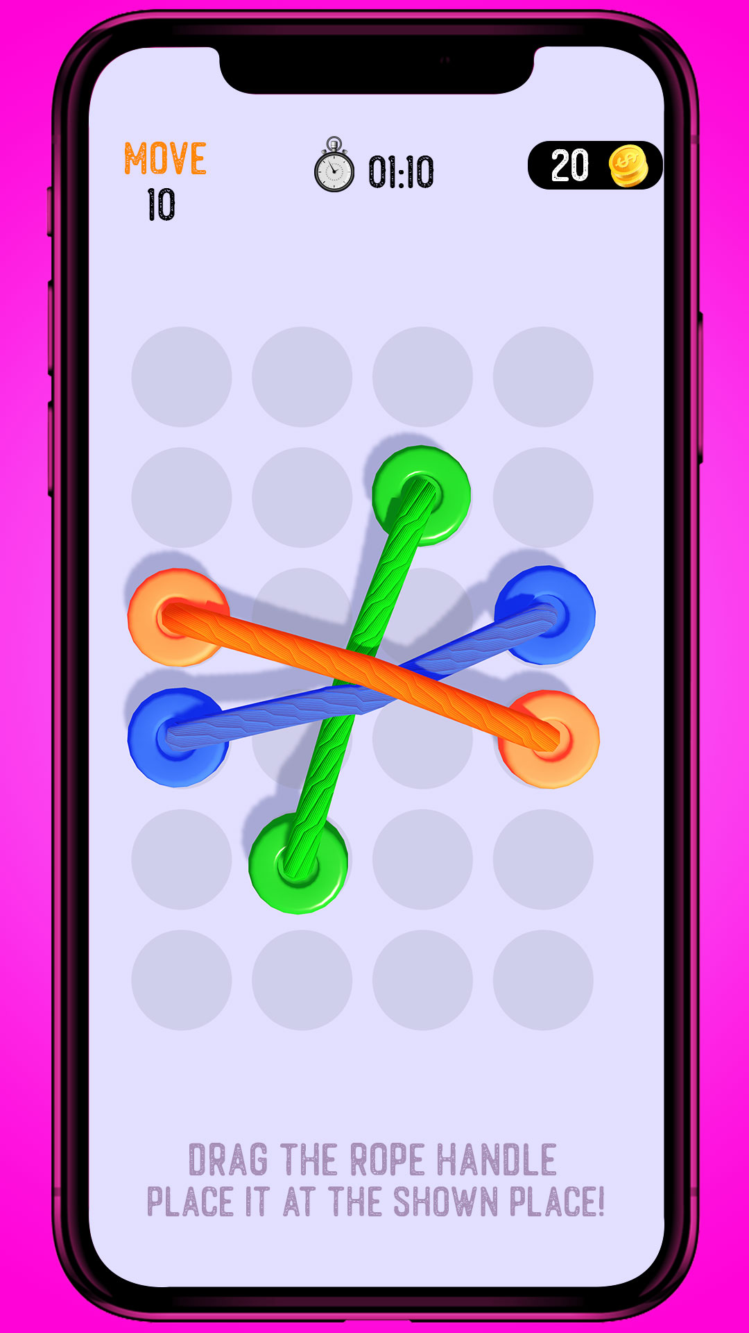 Twisted Tangle Rope Master Tangled Rope Twisted Stack Sorting Puzzle