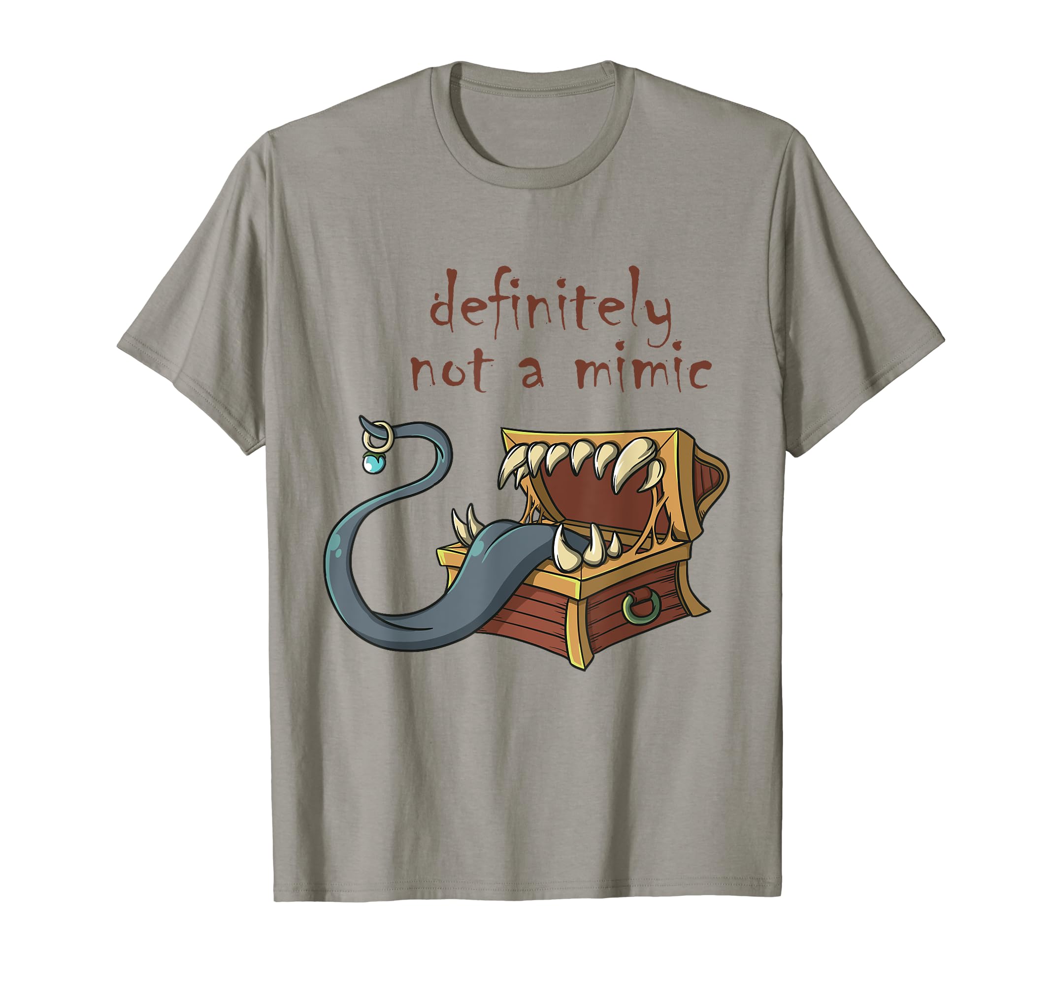 Roleplaying RPG Mimic Meme Joke Engagement Bride Groom Gift T-Shirt