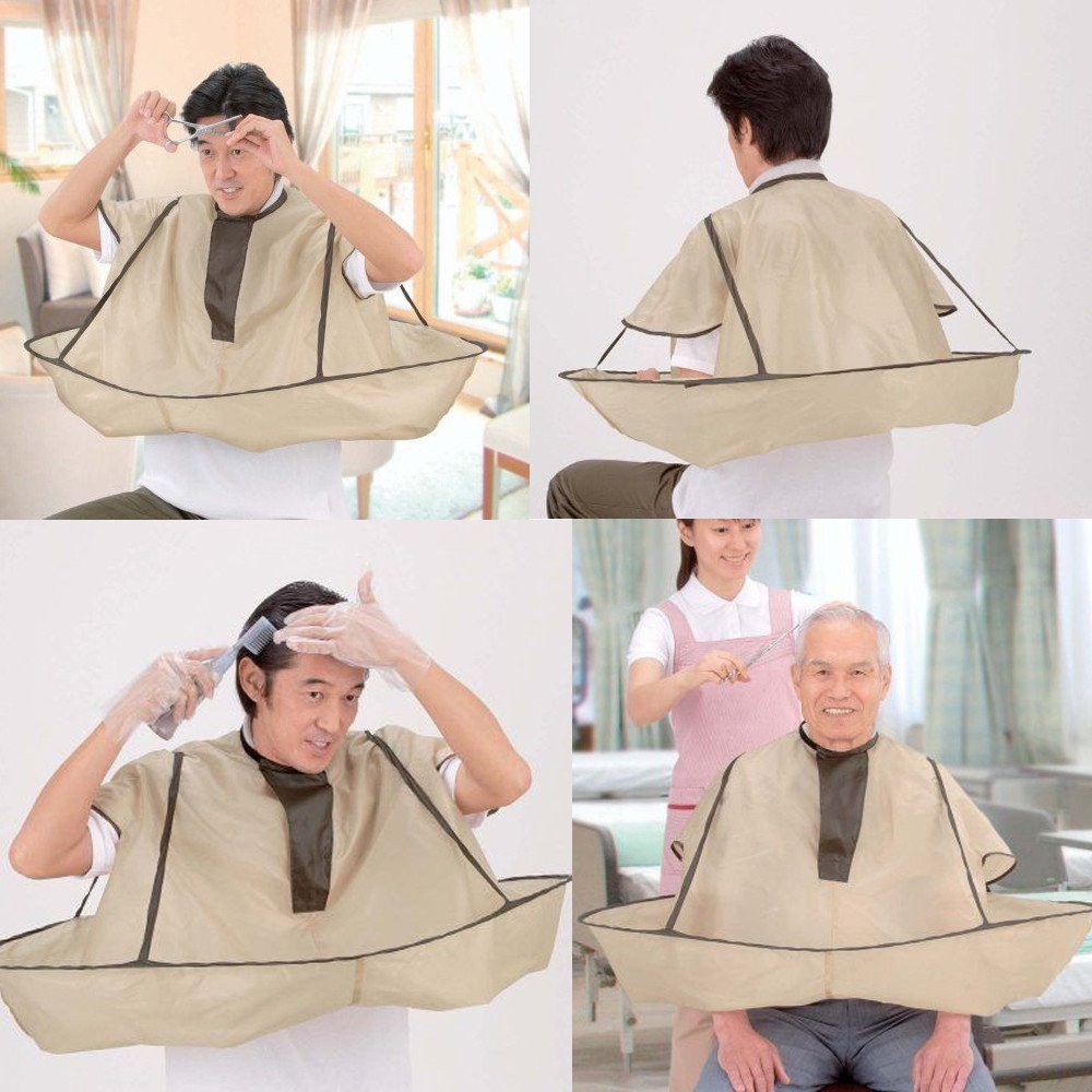 Capa de peluquería, para cortar el pelo, para adultos 6