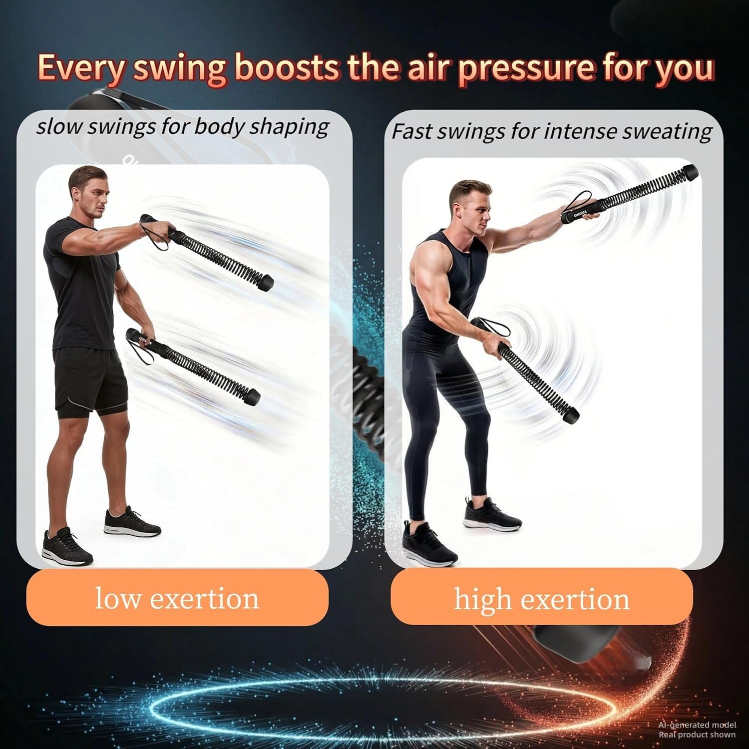 Cordes de combat sans fil pour salle de sport à domicile, équipement de fitness pour homme et femme, forte résistance et facile à transporter, cordes d'entraînement lestées pour HIIT, exercice complet