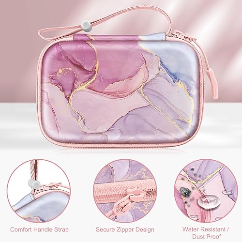 Miniatura 4 de Fintie Estuche de viaje para UCOMX Nano, Iseyyox, LISEN, RTOPS cargador inalámbrico 3 en 1, organizador de estación de carga plegable magnético,