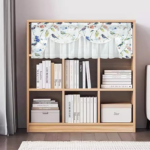 VOGOL Country Style Kitchen Valance Curtains - Thumbnail 2