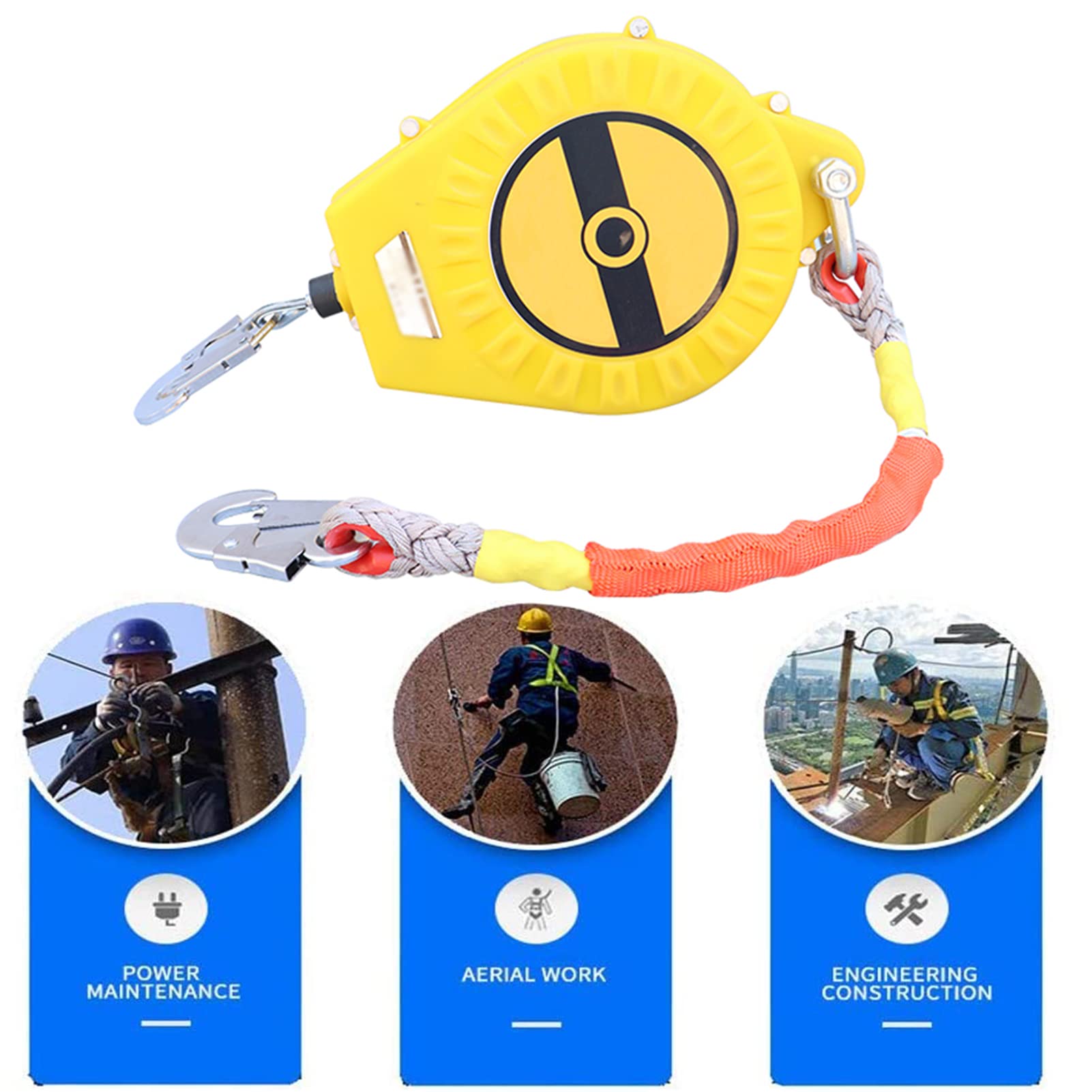 Buy SJASD Fall Protection Self Retracting Lifeline Personal Protection