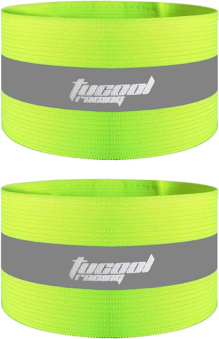 Professional Reflective Safety Vest with 2 Bands - Polyester Pongee Fabric for Night Running/Cycling/Construction - High Visibility (Green, L) - Image 8