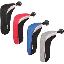 Sword &Shield sports Golf Hybrid Club Head Covers Set of 4 with Interchangeable No. Tag UT Cover
