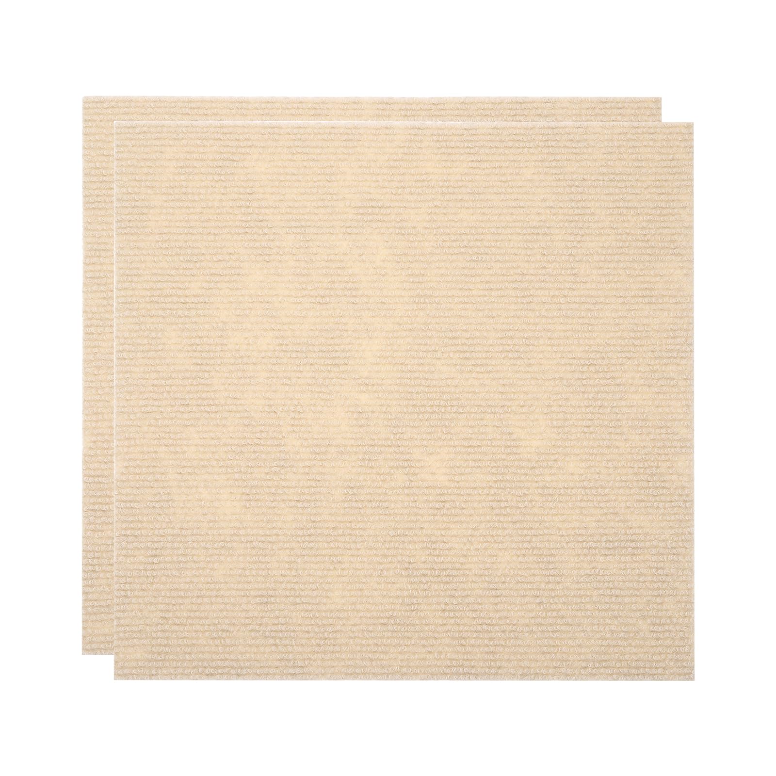 Tapis carrés autocollants PATIKIL kaki de 30,5 cm pour dessous de table réutilisables