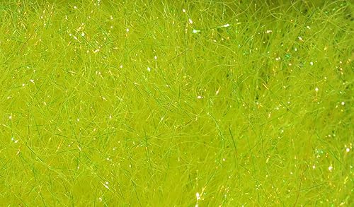 Miniatura 18 de Hareline Fly Tying Ice Dub – Flashy Synthetic Dubbing for Nymphs, Streamers, Steelhead & Salmon Flies Cobre,Martín pescador azul,MINNOW BELLY,Marrón