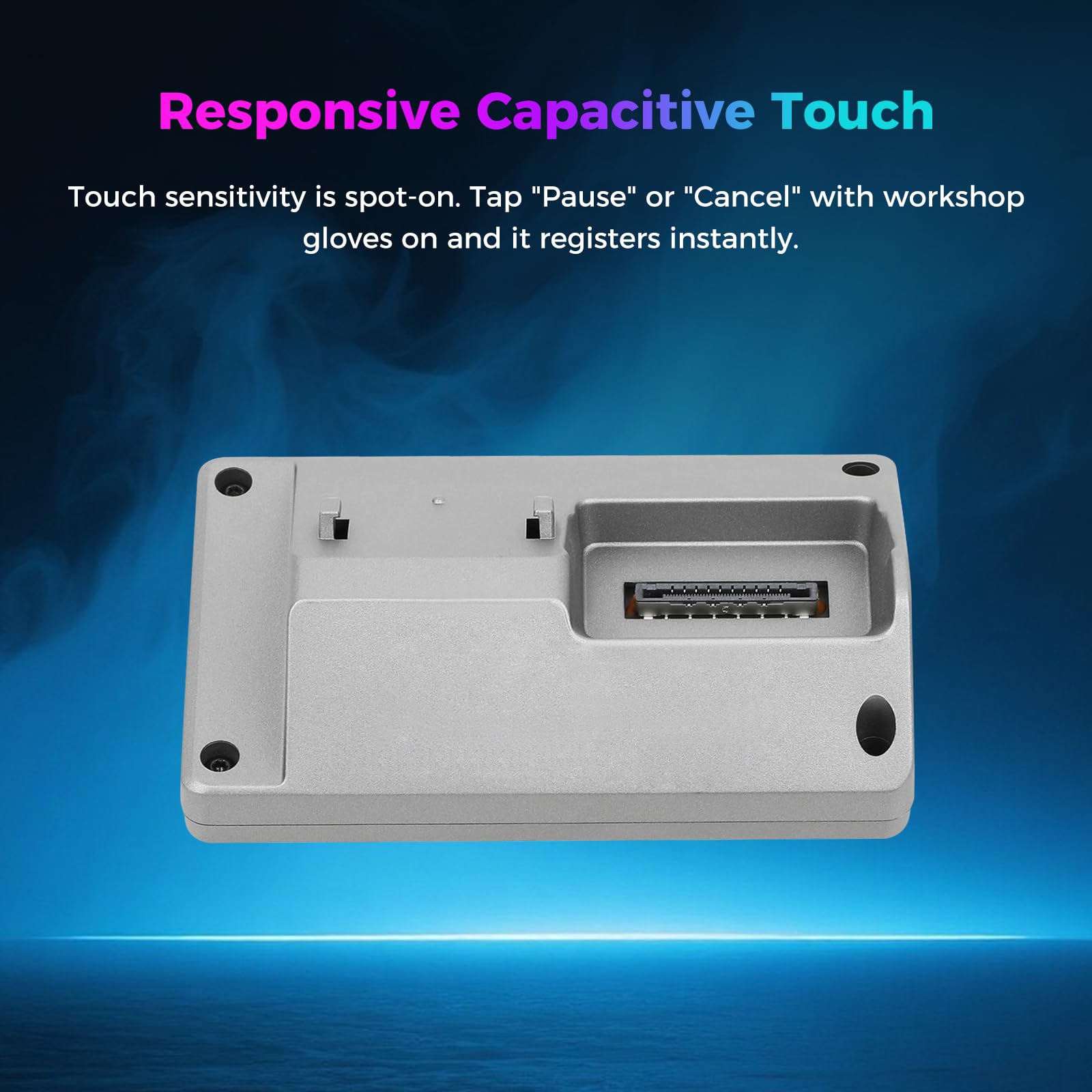 Creality Kit touch screen originale K1 Max, display LCD da 4,3 pollici HD 480 x 400, pannello touch capacitivo reattivo per stampante 3D Creality K1 Max (non per K1 Max 2025)