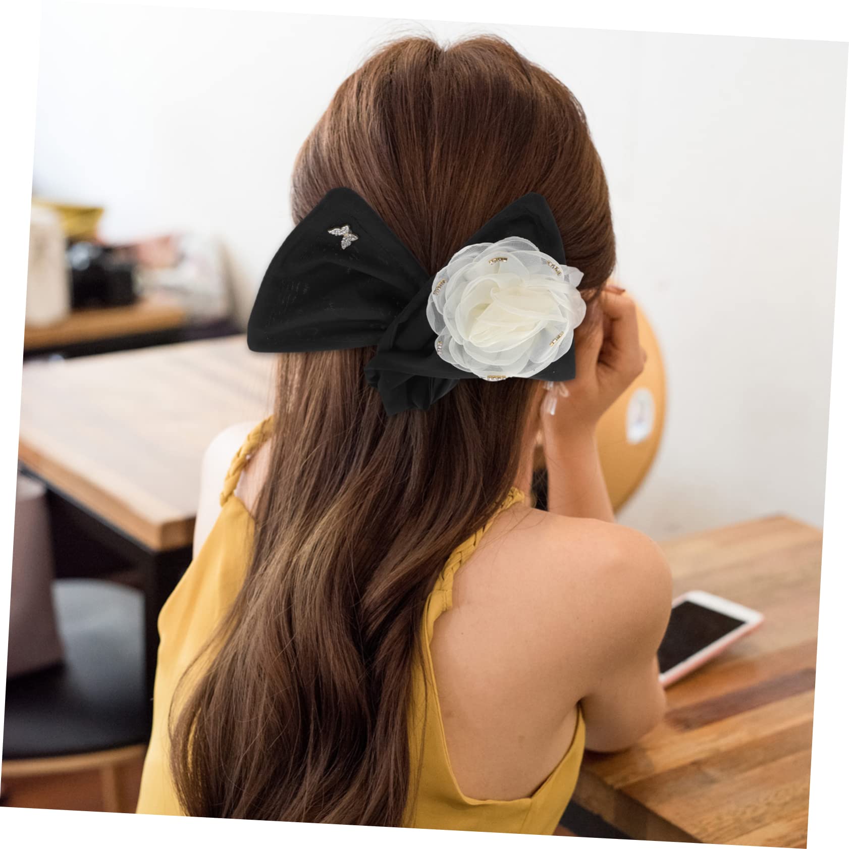 Housoutil 8piezas Herramienta Para Hacer Moño De Cabello De Moño Giratorio Accesorio De Para Mujeres Fiesta y Actividades