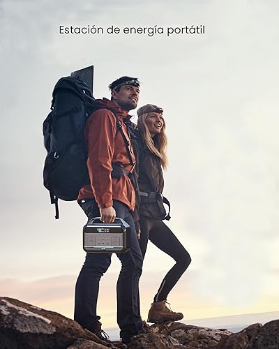 Miniatura 6 de Estación de energía portátil de 600 W (sobretensión de 1200 W), generador solar de 576 Wh (180,000 mAh), batería LFP de carga rápida de 1 hora,