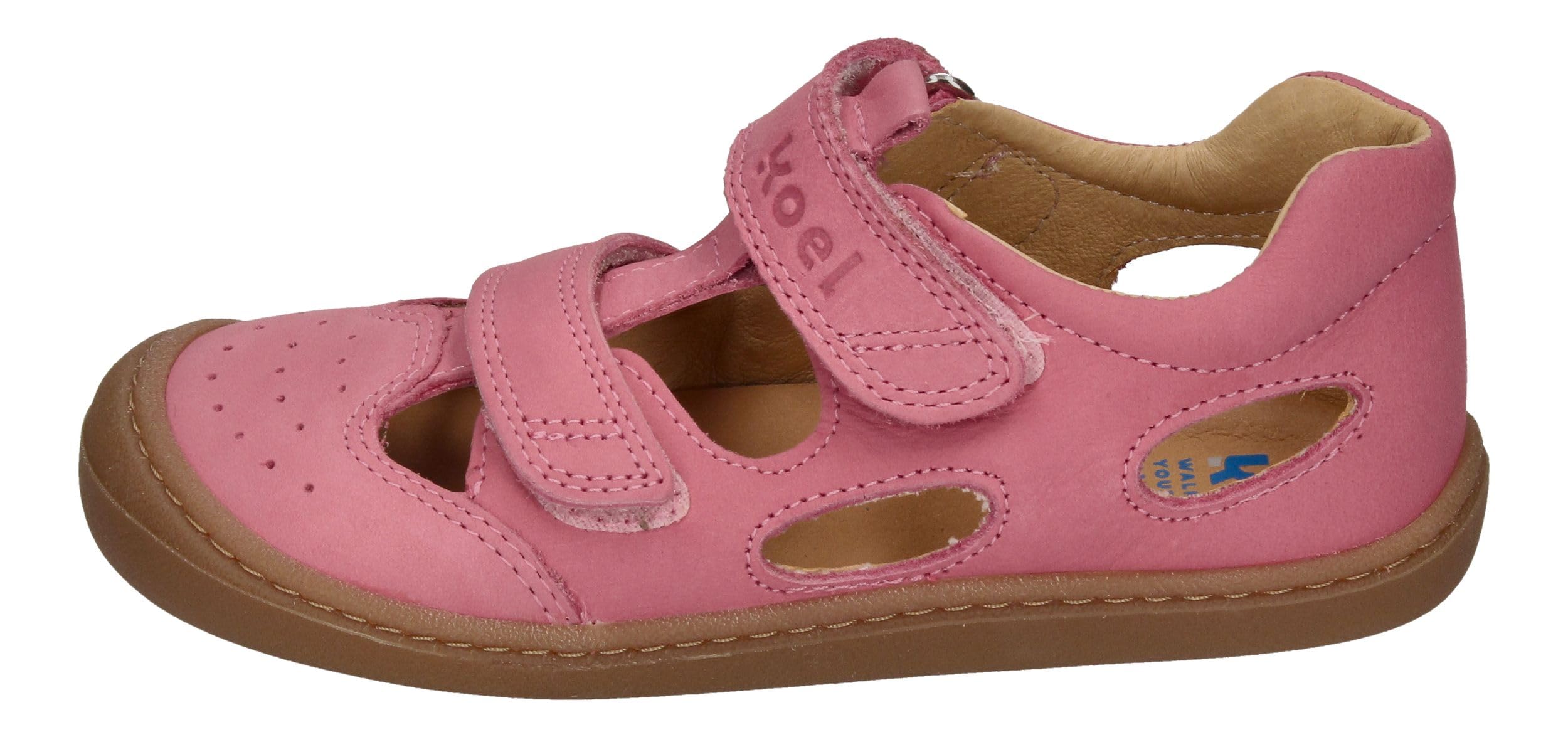 KOEL Barefoot Kinder Sneakers Sandalen BEP LEATHER fuchsia