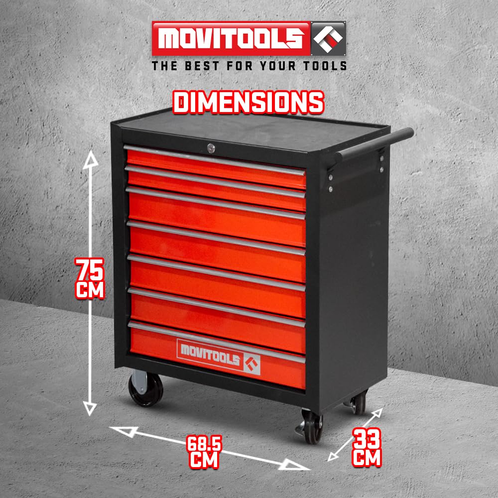 Servante d Atelier métallique 7 tiroirs