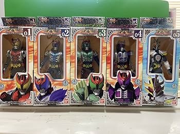Amazon | ライダーヒーローシリーズKV 仮面ライダーキバ 5種