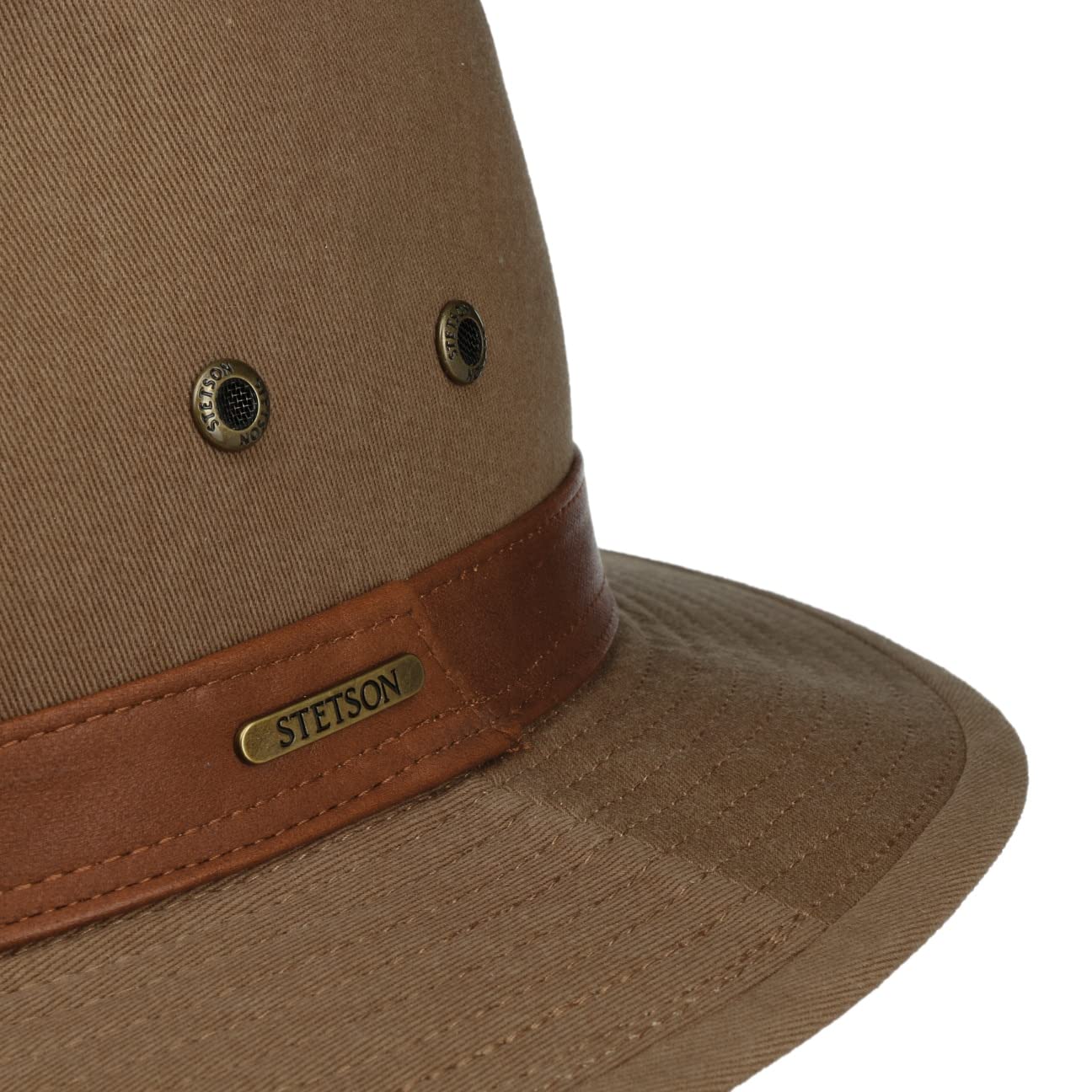 Stetson - Chapeau Fedora Homme ou Femme Outdoor Cotton Traveller