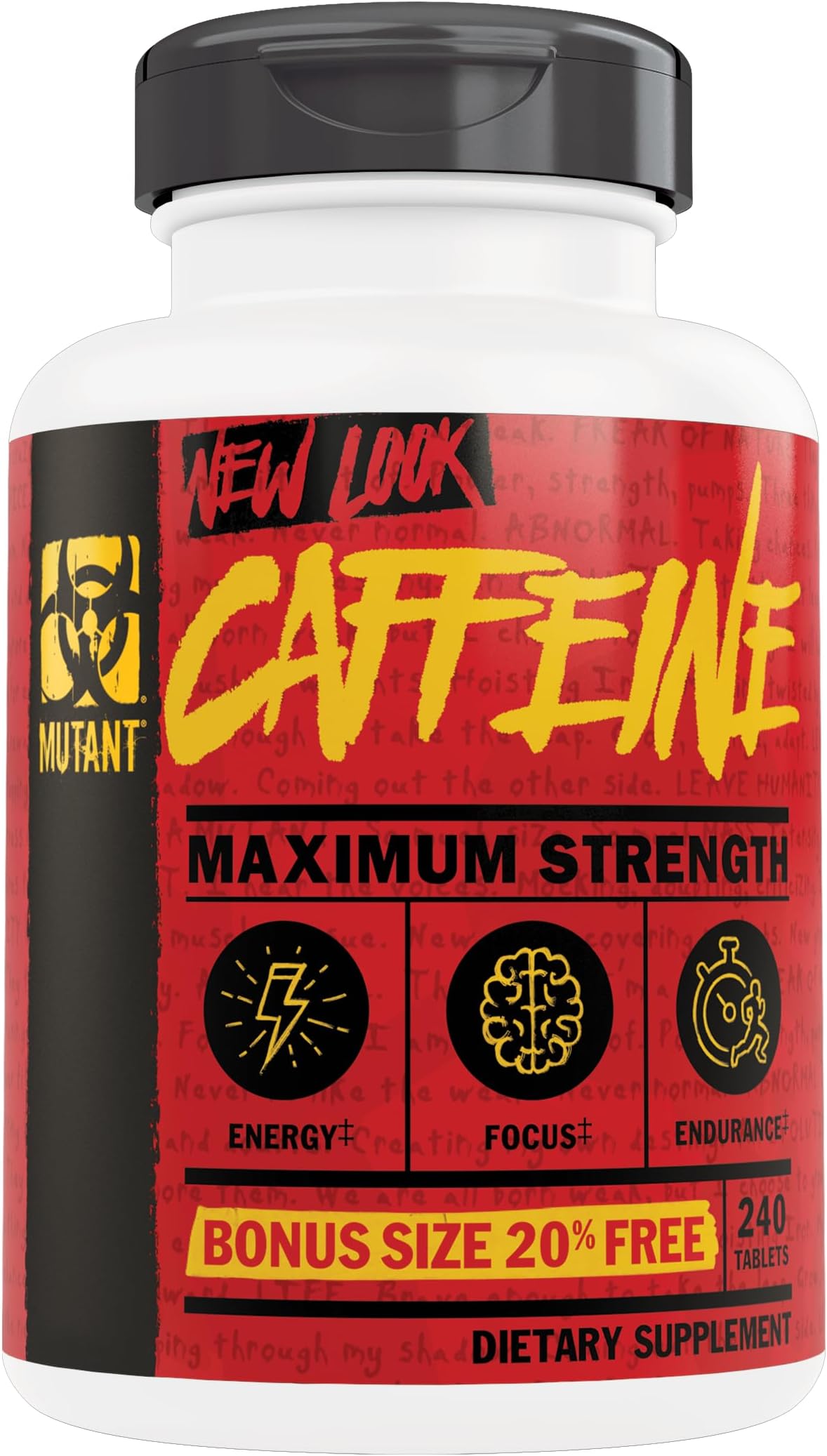 Mutant Caffeine 240 tablets
