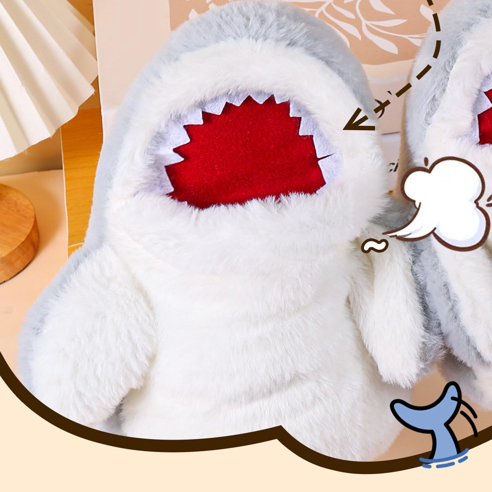 Títeres De Mano para Niños - Juguete de Peluche Suave,Títere De Mano De Peluche Animal,para Familia Baño Piscina Teatro Fiesta Escuela Sala De Juegos Guardería Infantil — view 8