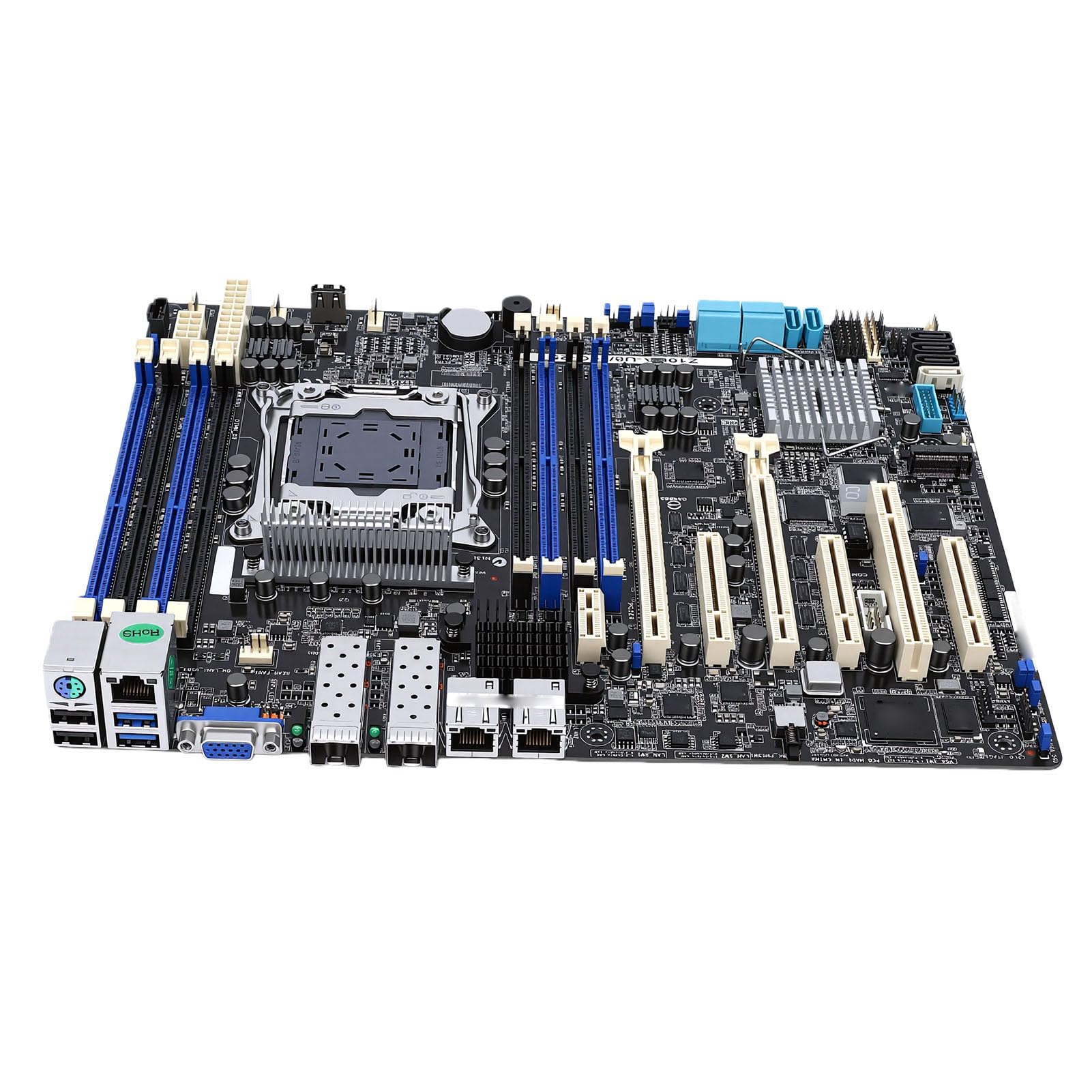Bewinner Server-Motherboard, Hochleistungs-Dual-10GbE, DDR4-Unterstützung für Virtualisierung und Wissenschaftliches Rechnen, ATX, 1 Einheit