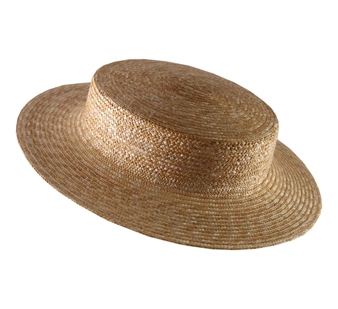 Chapeau Paille Femme Canotier Coco