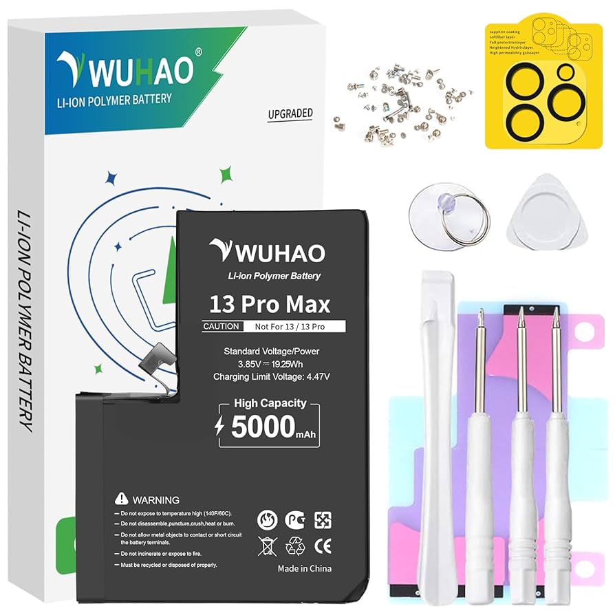 【バッテリー97%】Apple iPhone 13 Pro Max 128GB iPhone 13 Pro Max Replacement Battery (OEM PULL / SOH 100