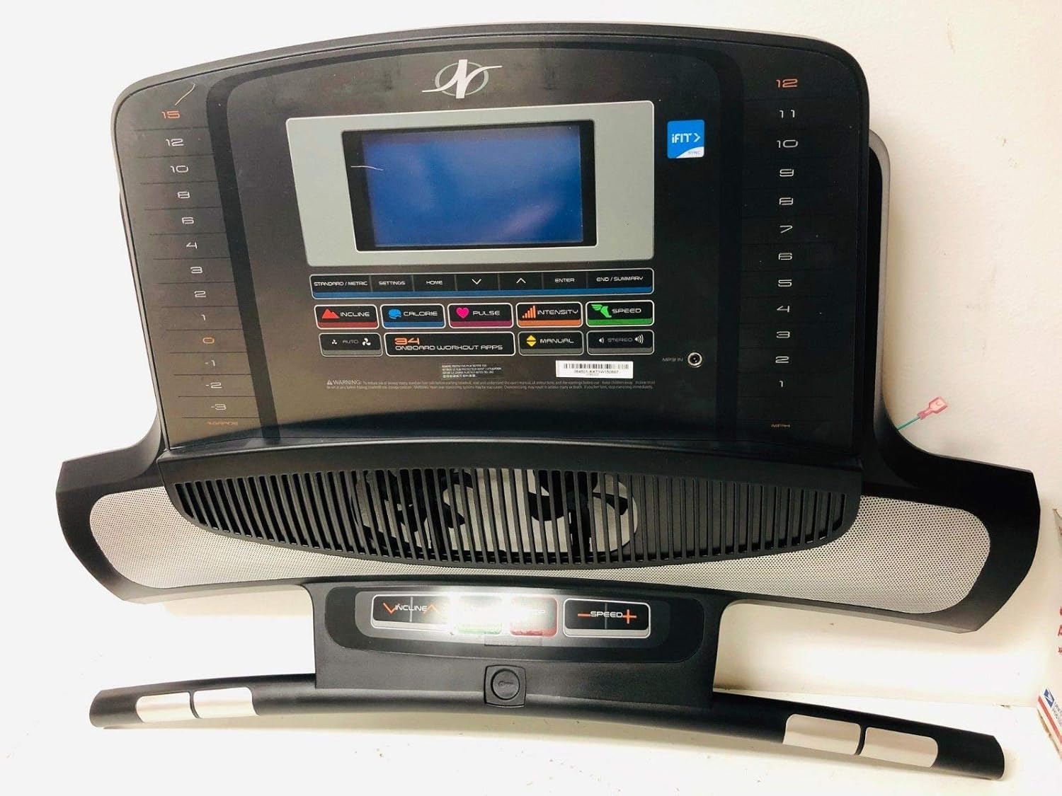Hydra Fitness Exchange Display Console Panel ETS129816 385818 Works with Elite 3750 Treadmill