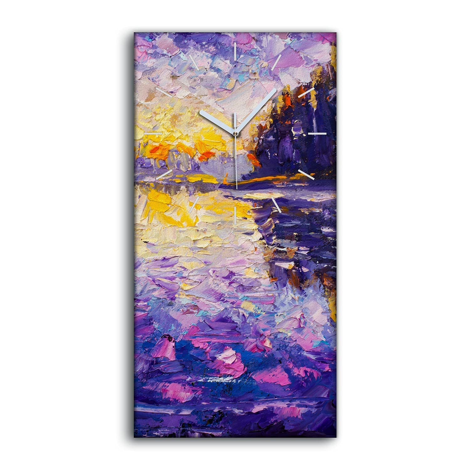 Horloge sur Toile Horloge Silencieuse Ne Pas tic tac Image Art Moderne