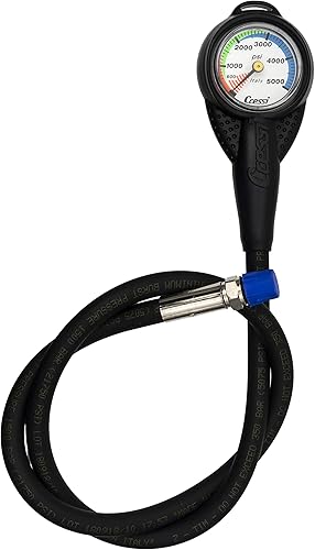 Cressi Mini SPG - Medidores de presión sumergibles para buceo, fabricados en Italia