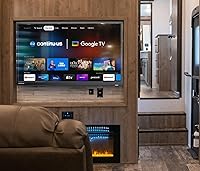 Vista 7 de continuus Smart TV RV de 24 pulgadas y 12 V – Android TV con Google Assistant, Chromecast y aplicaciones de transmisión gratuitas – 720p HD