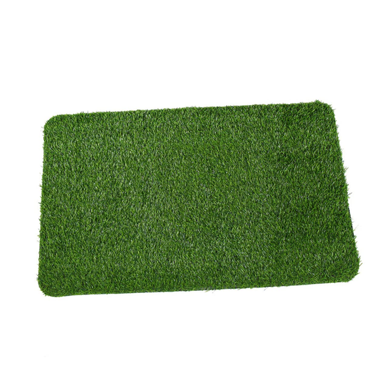 Tapis Salle De Bain En Gazon Artificiel HEMOTON - Taille 60x40 Cm, Polyester, Antidérapant, Absorbe L'eau - Décoration Intérieure/extérieure - 4