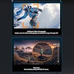 Drone with HD Camera, Brushless Motor RC Quadcopter with LCD Screen Remote Control, Obstacle Avoidance, GPS Position, One Key Takeoff and Descent (Double Battery)